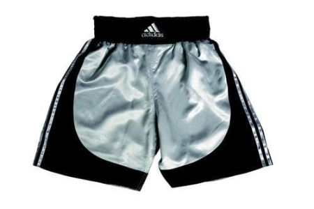 Шорты бокс серо-черный /Adidas
