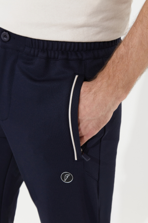 M05310G-SN251 Костюм спортивый мужской (бежевый/синий)