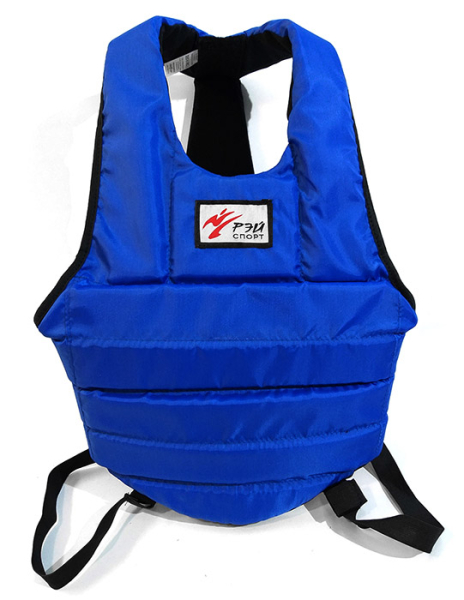 Защита корпуса (Жилет)26мм Черепаха-2 син /Рэй спорт