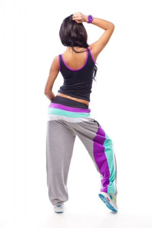 Топ. Модель KT 104/1 - 01/57 (черный/фиолетовый)