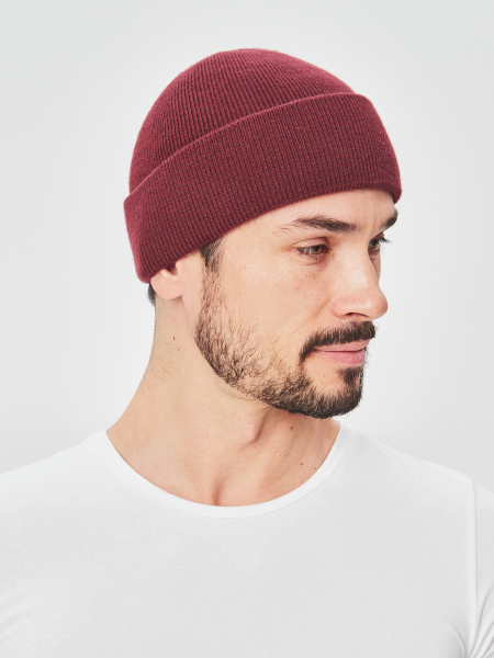 U20411G-CC242 Трикотажная шапка (бордовый/бордовый)