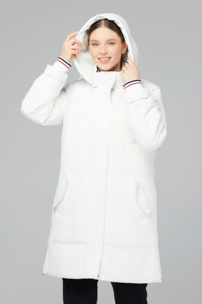 W08260SF-WW242 Куртка утепленная женская (белый/белый)