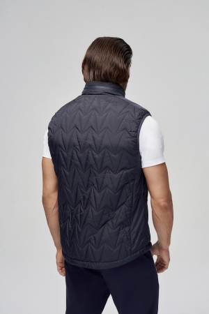 M11320G-FF232 Жилет утепленный мужской (синий/синий)