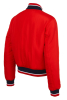 W09250SF-RA181 Бомбер женский (красный/голубой)