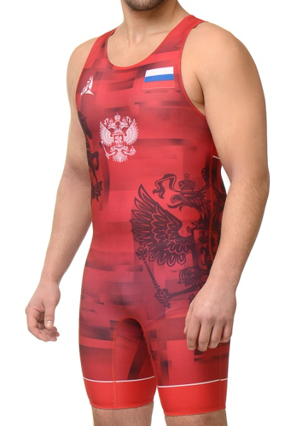 Трико борцовское красное SKAT 6247 Г