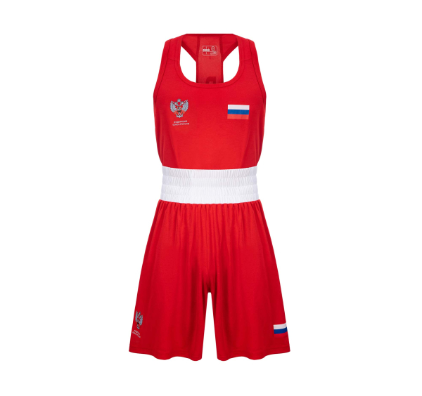 Форма боксерская Clinch Competition ФБР красная C115