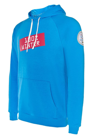 Толстовка Худи УНИВЕРСИАДА-2019 (синий) /M10210UL-NN182