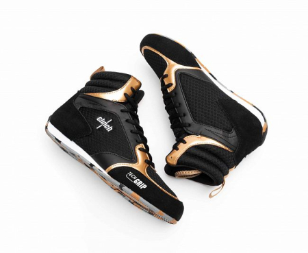 Боксерки Clinch Punch 3.0 чёрно-бронзовые C418