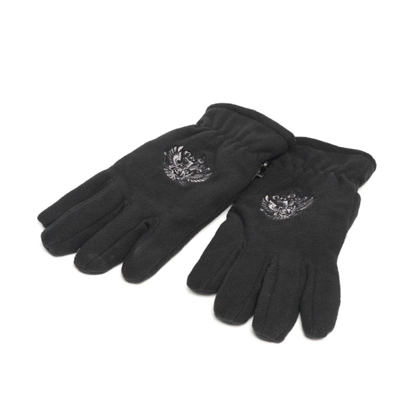 Перчатки Россия (черный) / 11386