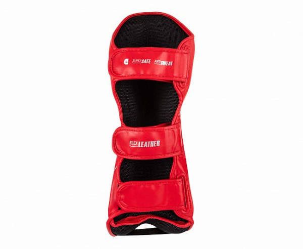 Защита голени и стопы Clinch Shin Instep Guard Kick красная C521N