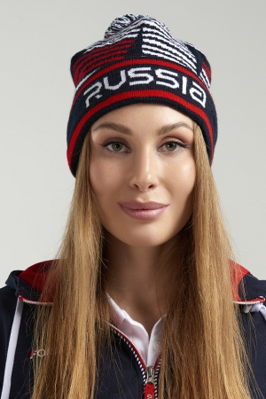 U20492G-NN222 Шапка трикотажная (синий)