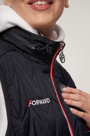 W11321G-FF232 Жилет утепленный женский (синий/синий)