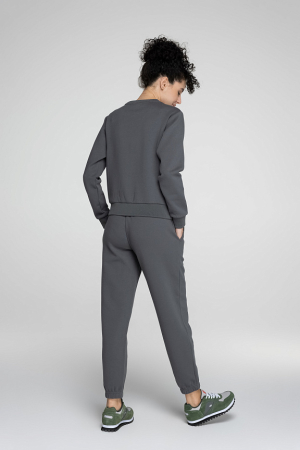 W04310G-GG241 Костюм тренировочный женский (серый/серый)