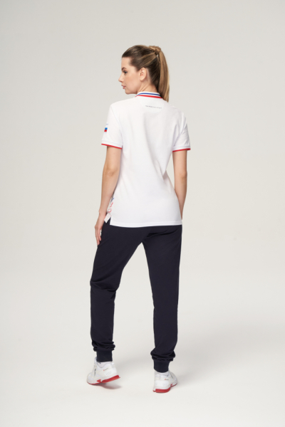 W13220G-FF232R Рубашка поло (женская) (белый/белый)