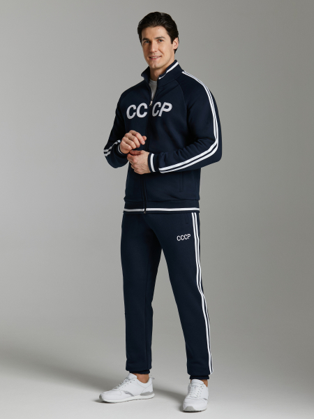 Костюм мужской спортивный СССР 12M-RR-1271 (тёмно-синий)