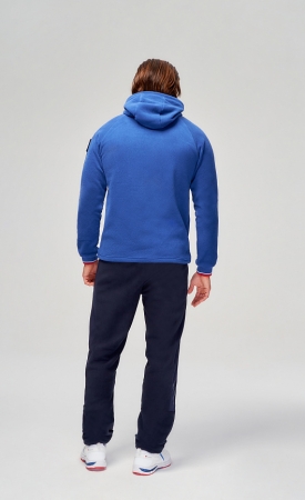 M06310G-FF232 Костюм спортивный (флисовый мужской) (голубой/синий)