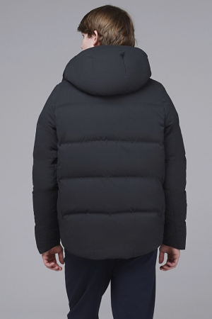 M08515SF-BB242 Куртка пуховая мужская (черный/черный)