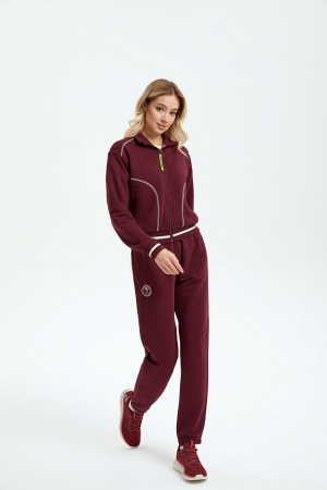 W04310V-VV241 Костюм спортивный (бордовый/бордовый)