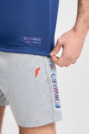 M14260T-II241 Футболка тренировочная с кор. рукавом мужская (индиго/индиго)