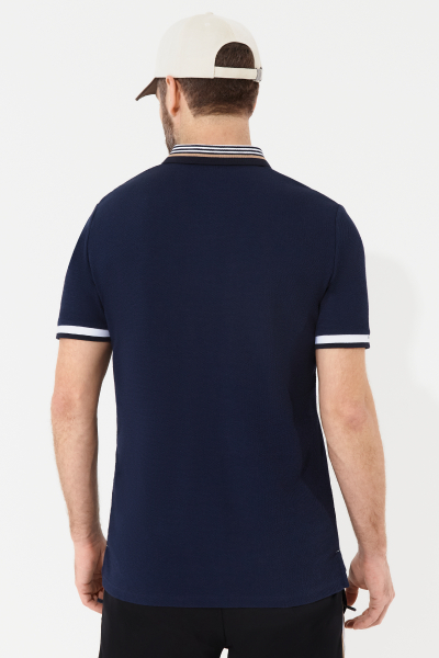 M13250G-NN251 Рубашка поло мужская (синий)