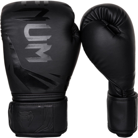 Перчатки бокс Challenger 3.0 Boxing Cloves-Black/Black/Venum