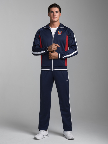 Костюм спортивный мужской СССР 10M-AS-890 (тёмно-синий) /RUSTEAM