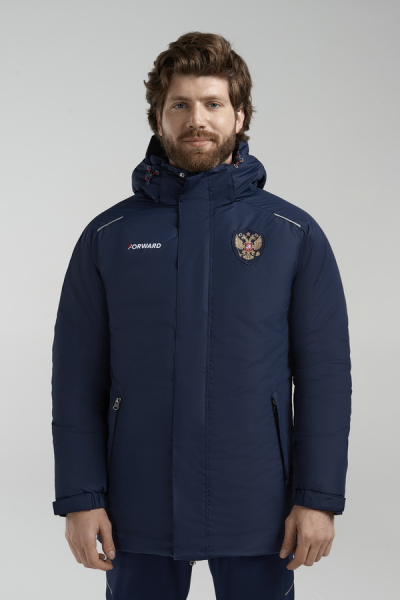 M08210G-NN242 Куртка утепленная мужская (синий)