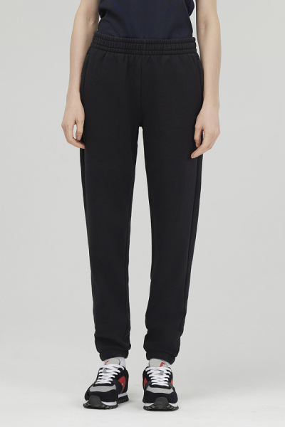 W04210G-BB242 Брюки тренировочные женские (черный/черный)