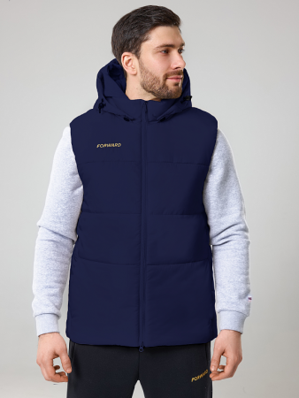 U11210P-NN232 Жилет утепленный унисекс (синий/синий)