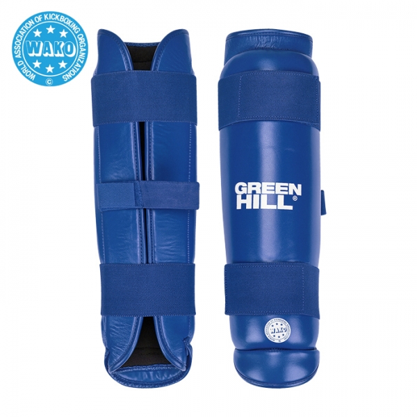 Защита голени PANTHER WACO Approved (синий) /Green Hill 