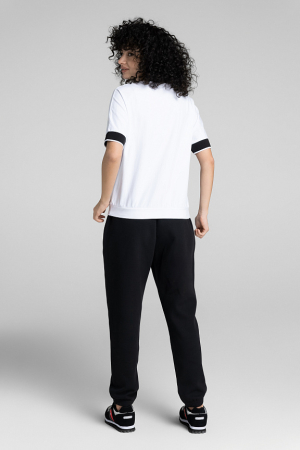 W04210SF-BB241 Брюки тренировочные женский (черный/черный)