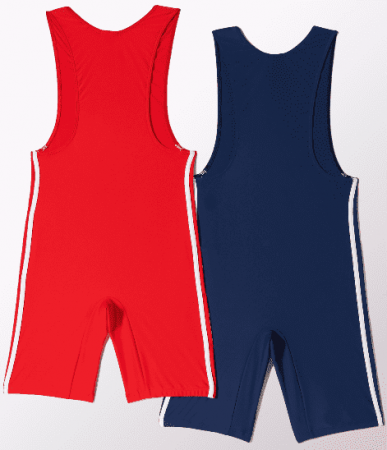 Трико борцовское красное Adidas (028825)
