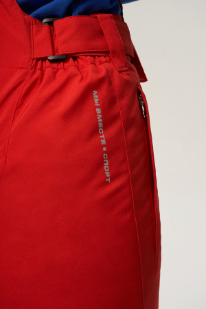 W03330G-FF232 Костюм утепленный женский (красный/красный)