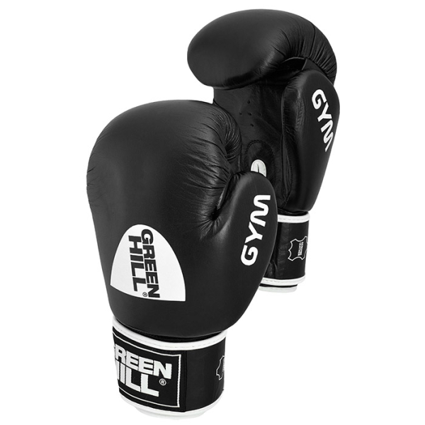Перчатки боксерские Green Hill GYM чёрные BGG-2018