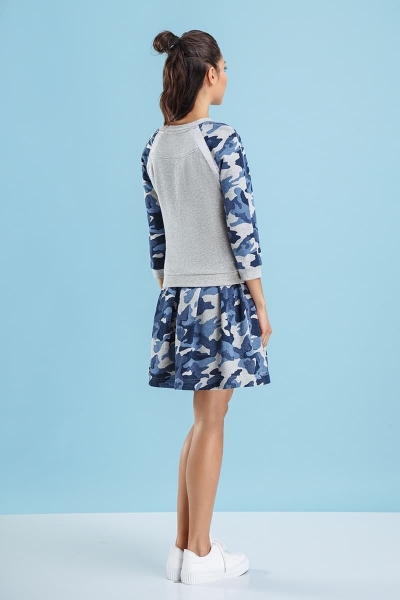 Костюм спортивный женский с юбкой Модель - 503