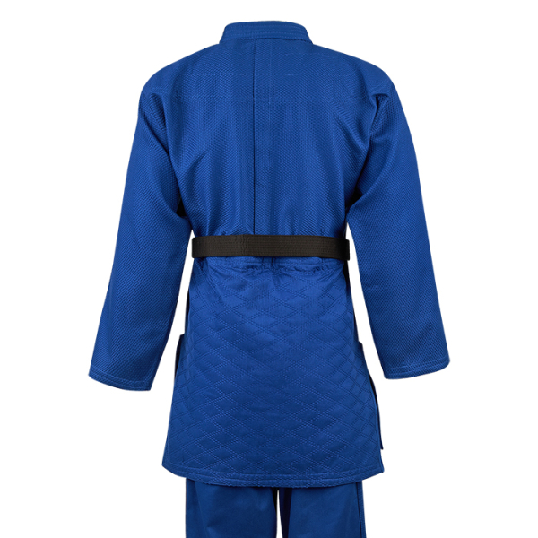 Кимоно дзюдо SUPER IJF JSS-10212EU7 синее /Green Hill