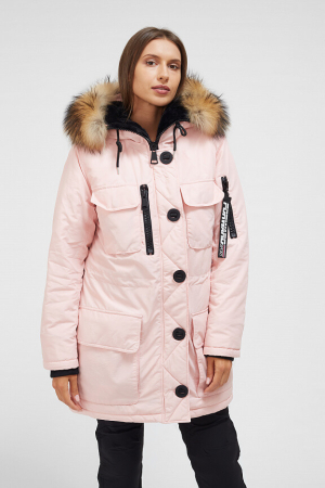 Куртка утепленная женская (розовый) /W08209FS-PP182 