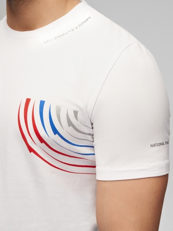 M14250G-FF232R Футболка короткий рукав мужская (белый/белый)