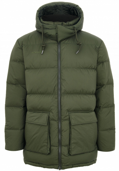 M08130P-HH232 Куртка пуховая утепленная мужская (хаки/хаки)