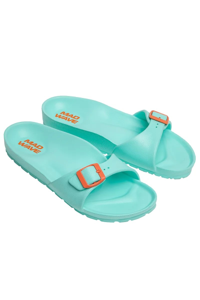 Сланцы женские MAD WAVE Buckle Turquoise M0311 01 16W