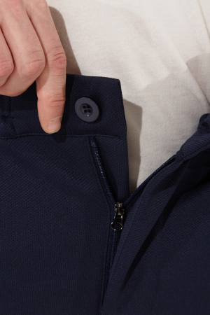 M05310G-SN251 Костюм спортивый мужской (бежевый/синий)