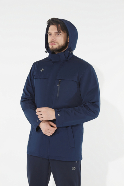 M02140G-NN251 Куртка ветрозащитная мужская (синий)