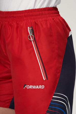 W16230G-FF232R Шорты (женские) (красный/синий)