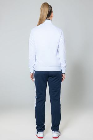 W05310P-WN232 Костюм спортивный женский (белый/синий)