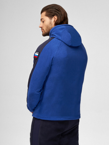 M06310G-FF242 Костюм флисовый мужской (голубой/синий)