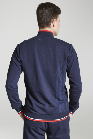 M04340G-FF242R Костюм тренировочный мужской (синий/синий)