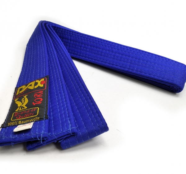 Пояс для кимоно синий